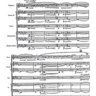 Adagio for Strings: Page One of Score